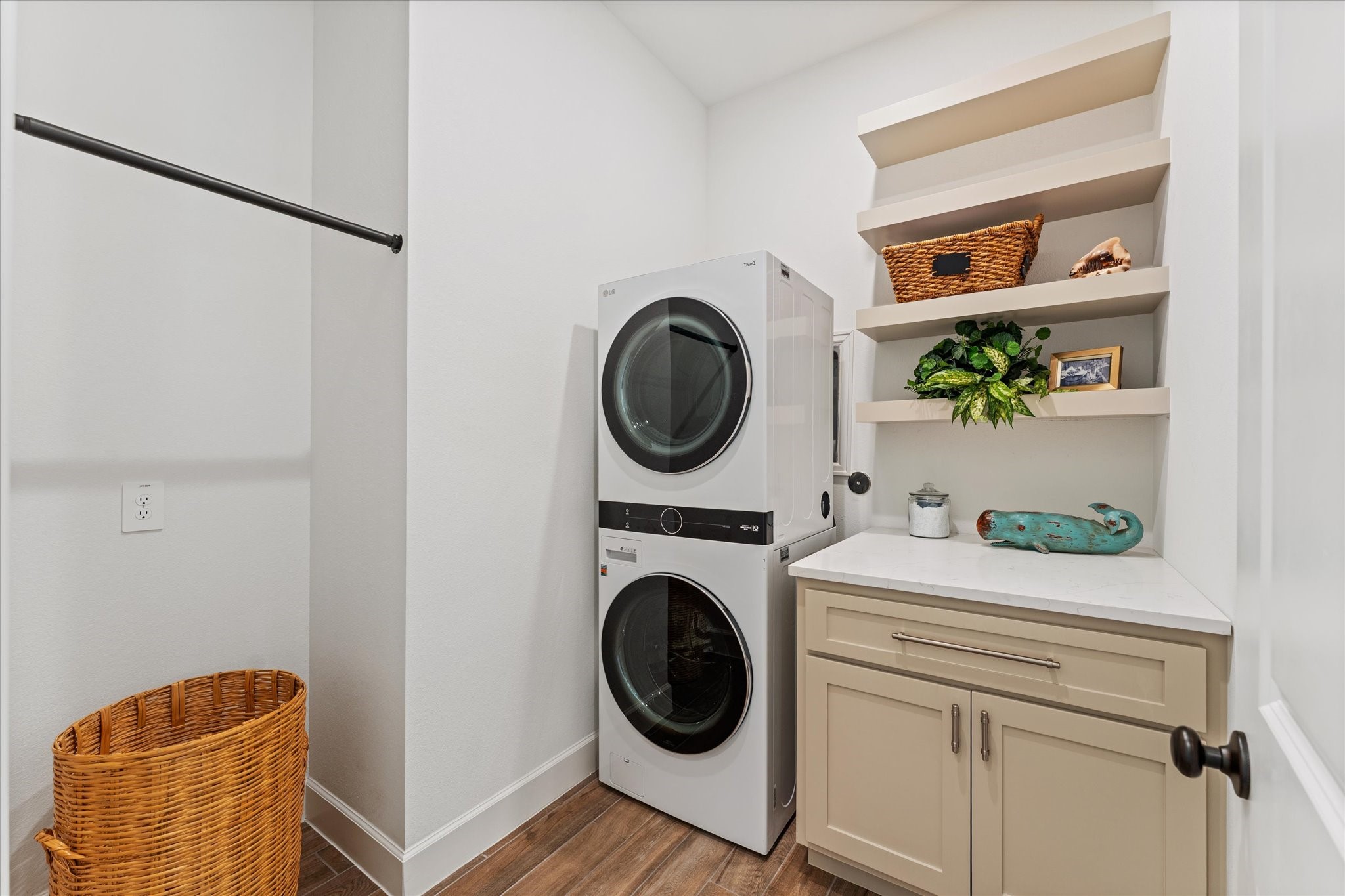 Custom-designed laundry room