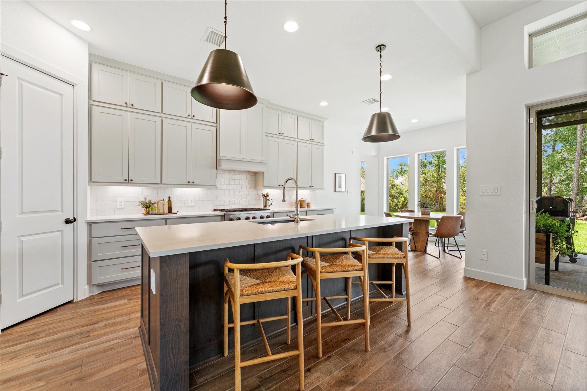 Thoughtfully upgraded cabinetry