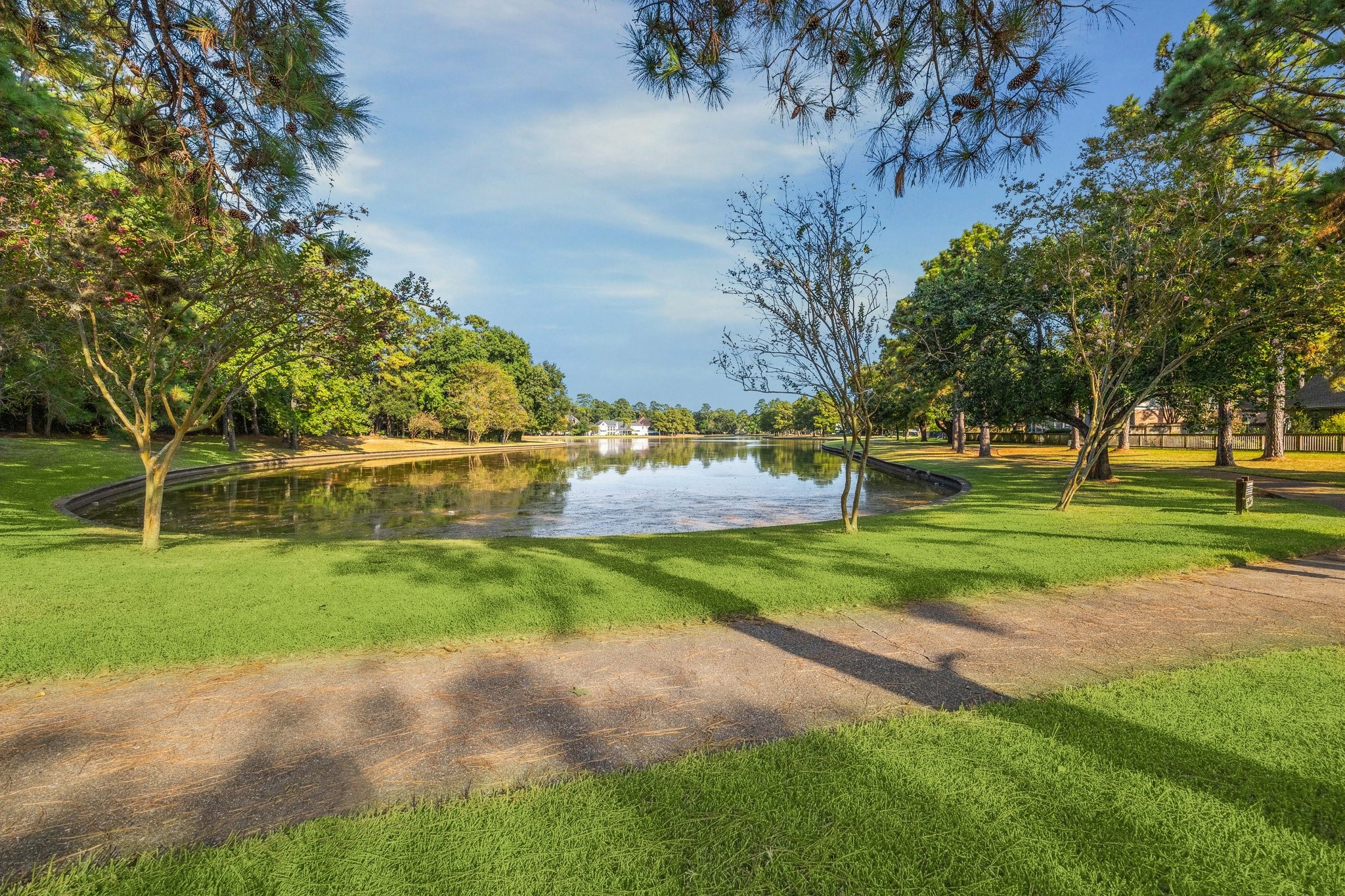 Private Pond view from your pool