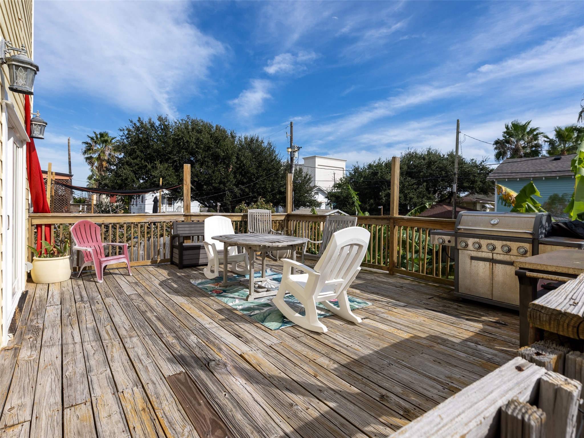 Large deck