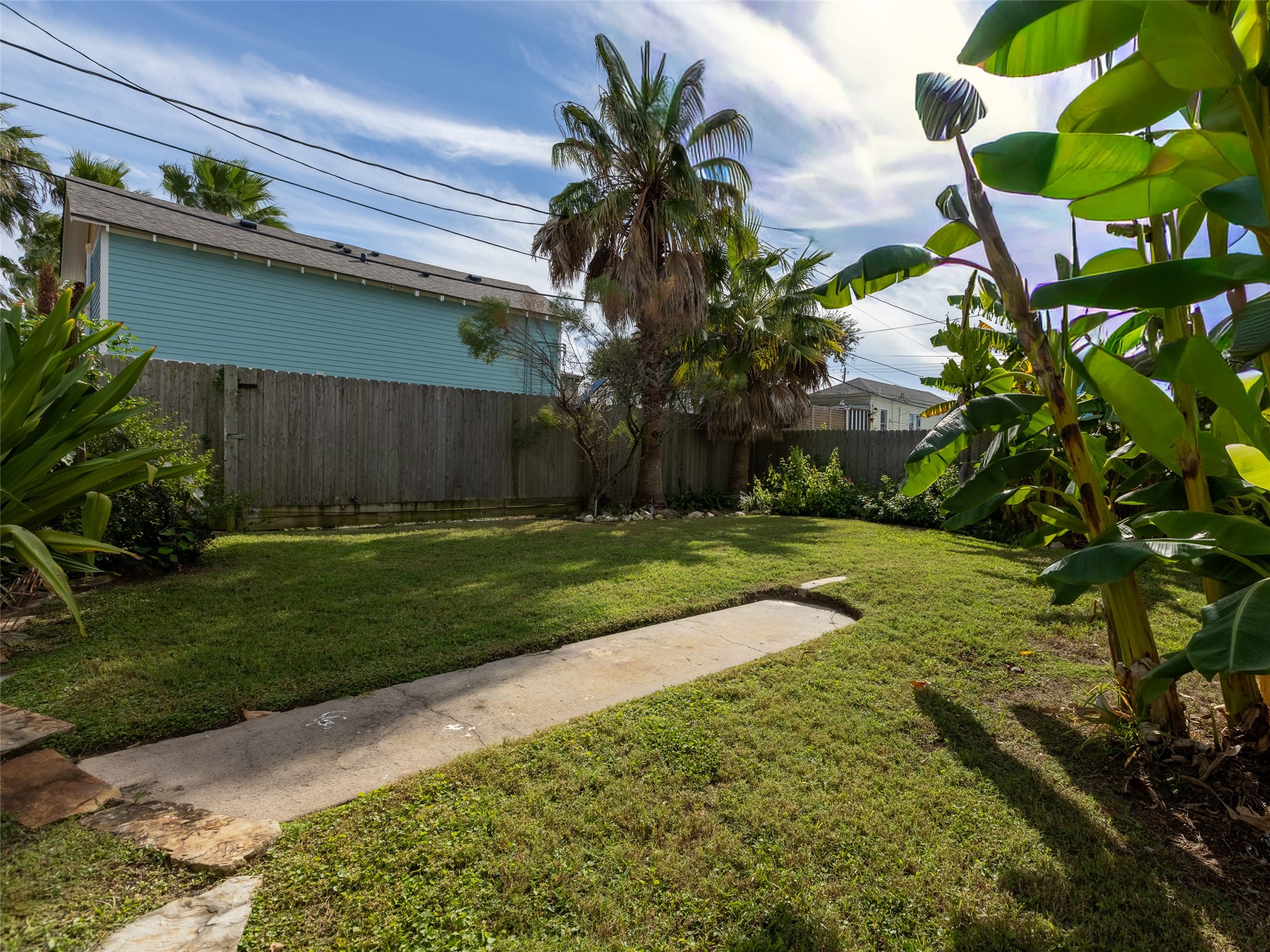 Back door patio
