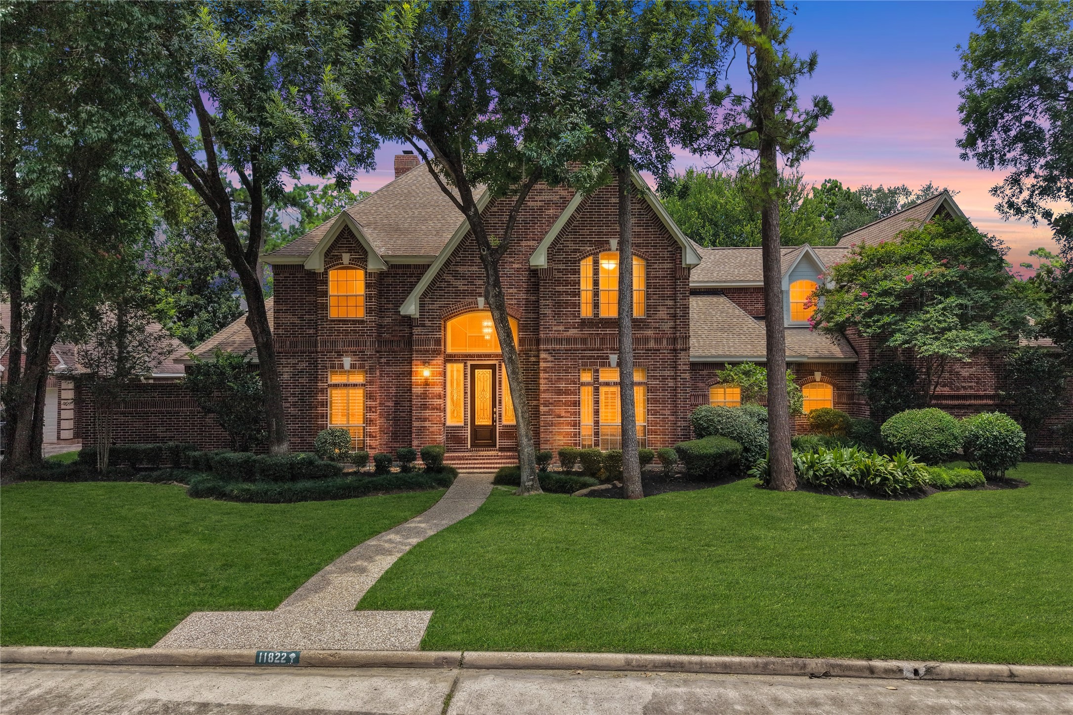 Stately all-brick exterior with timeless architecture and exceptional curb appeal. Stately all-brick exterior with timeless architecture and exceptional curb appeal.