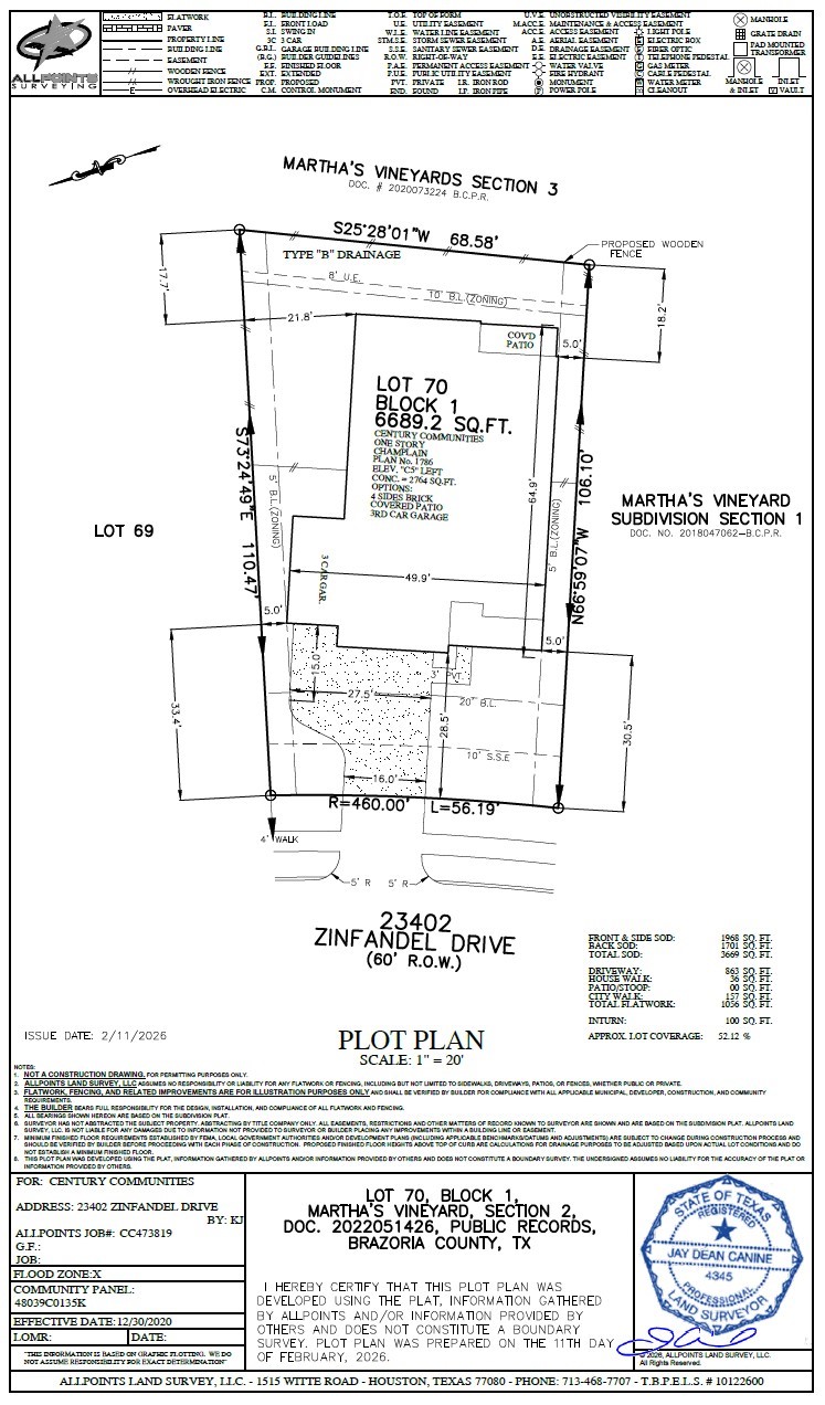 23402 Zinfandel Drive, Alvin, TX 77511