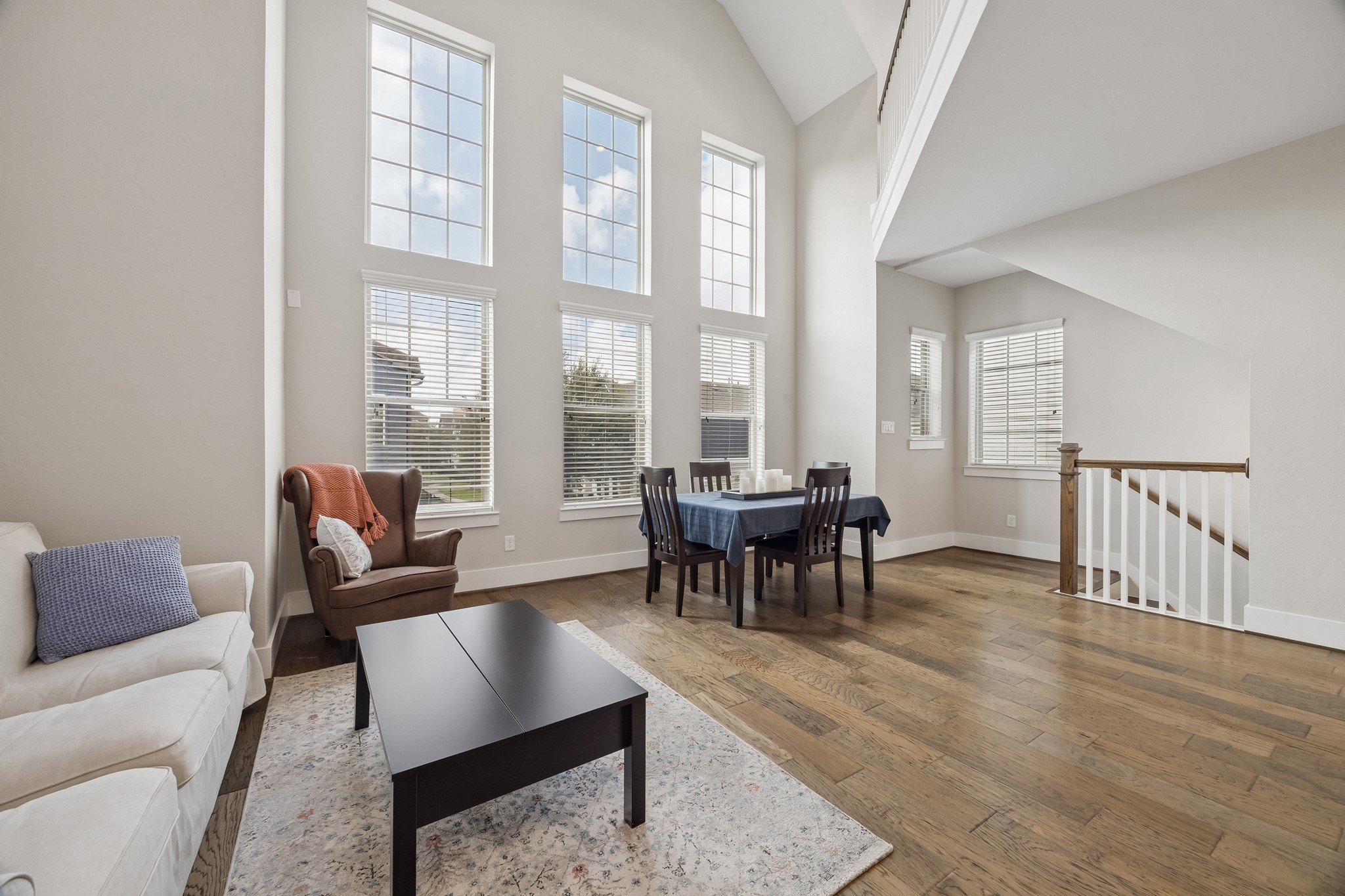 Second view of the main living area.