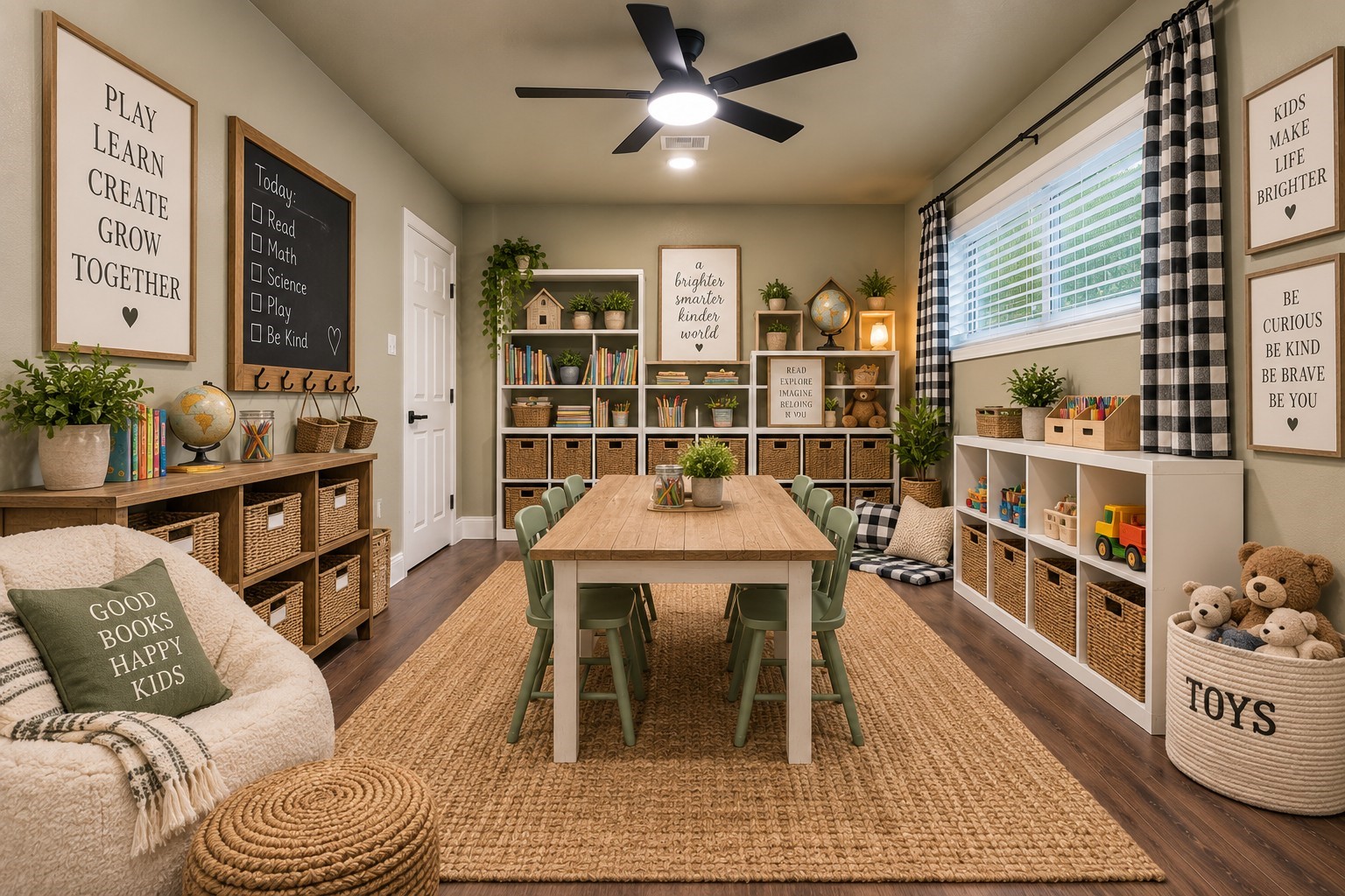 STAGED-Office or 4th bedroom