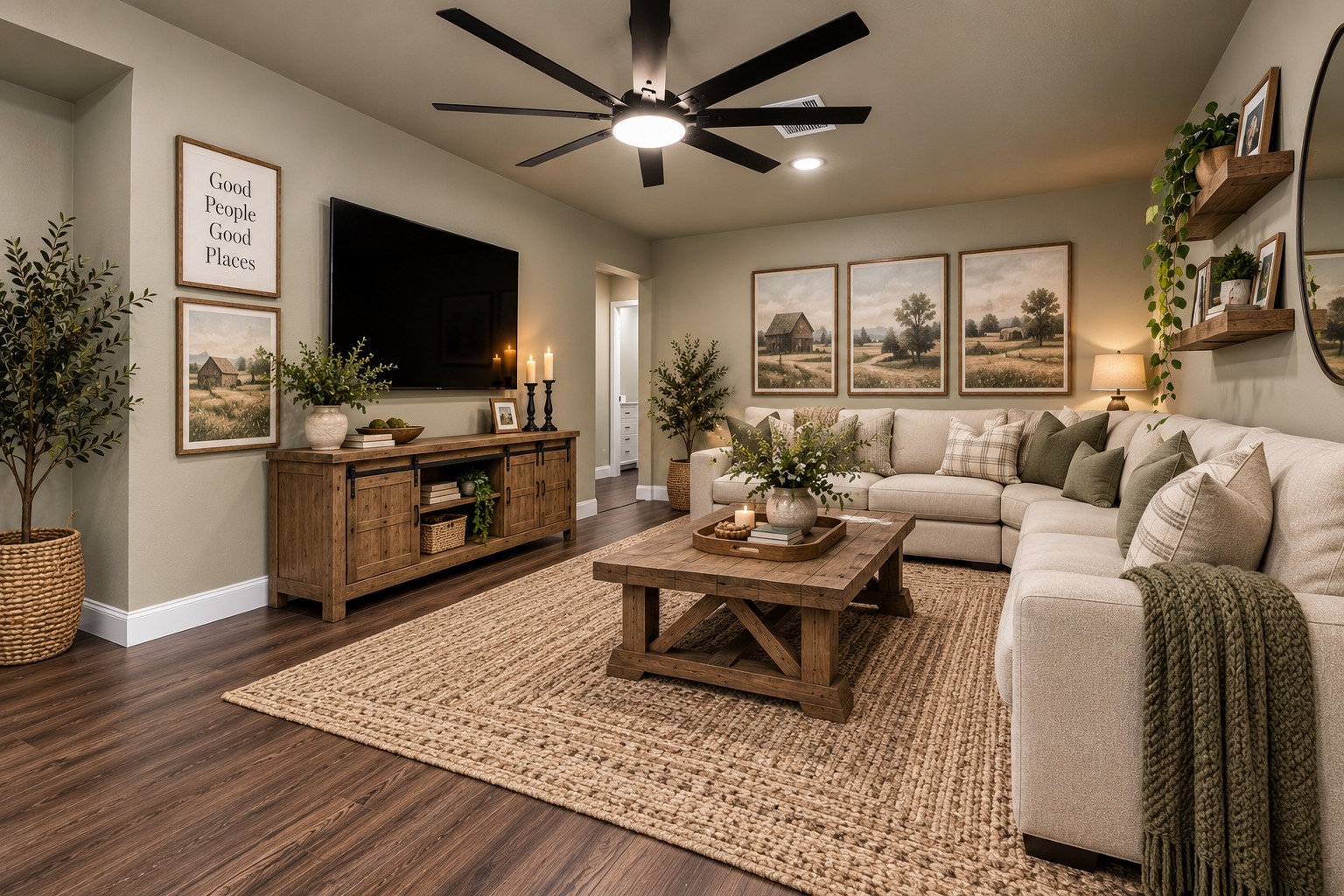 STAGED - Livingroom