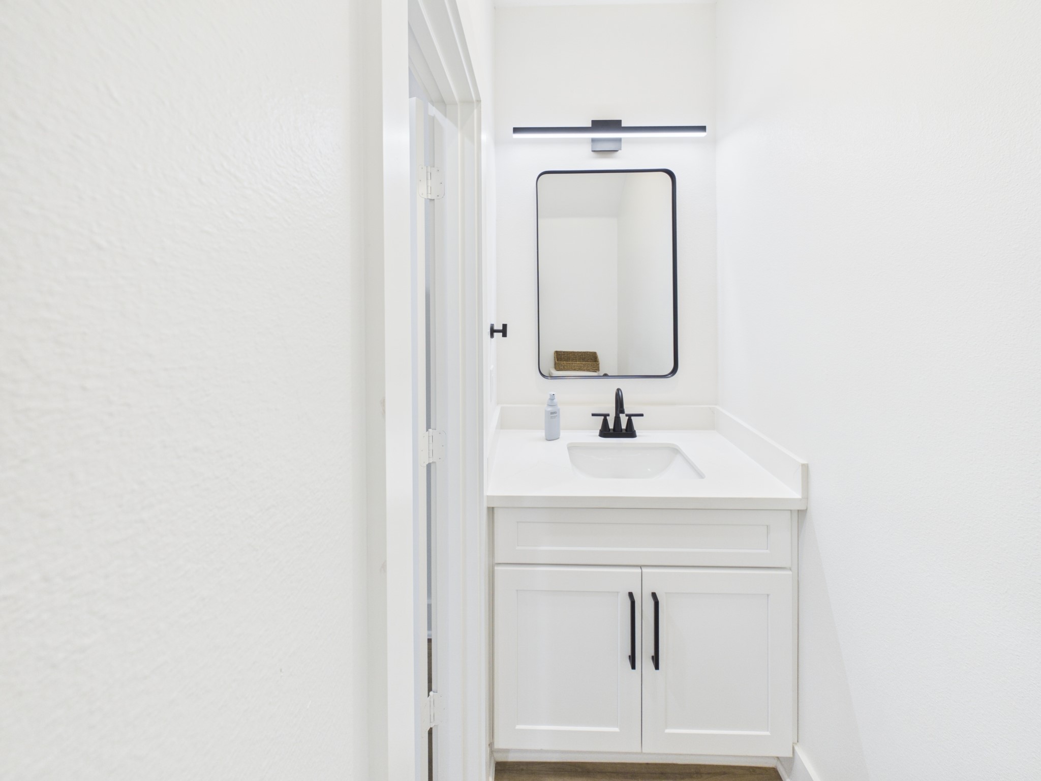 half bath downstairs