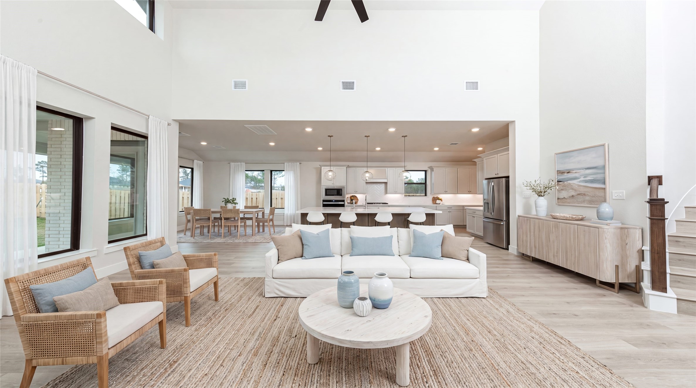 Stunning open-concept designperfect for both everyday living and entertaining! *Virtually Staged