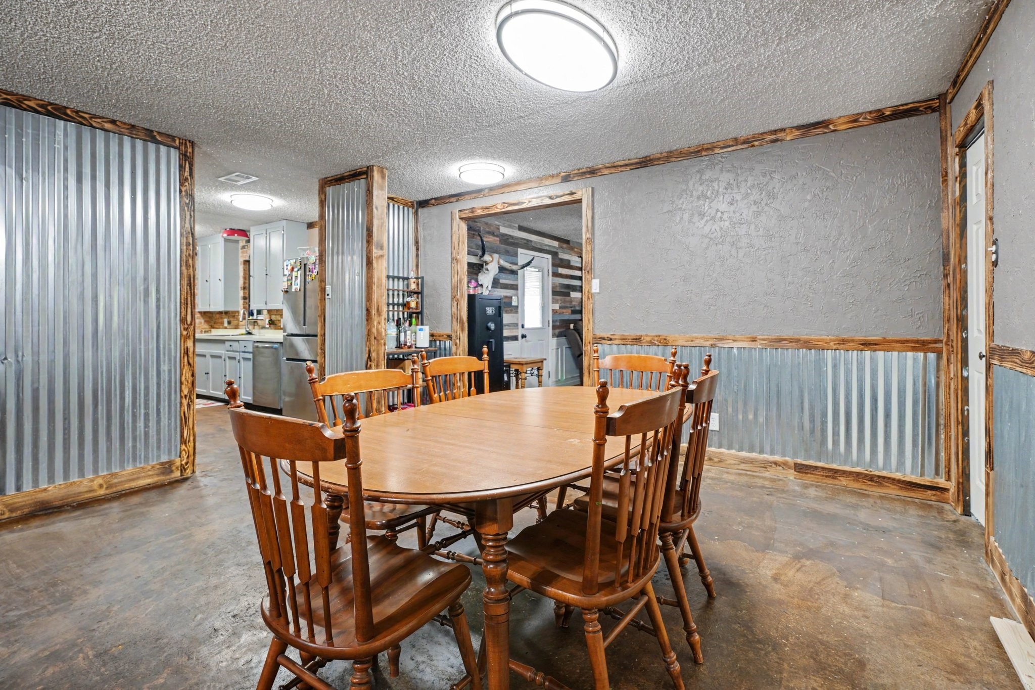 View facing kitchen