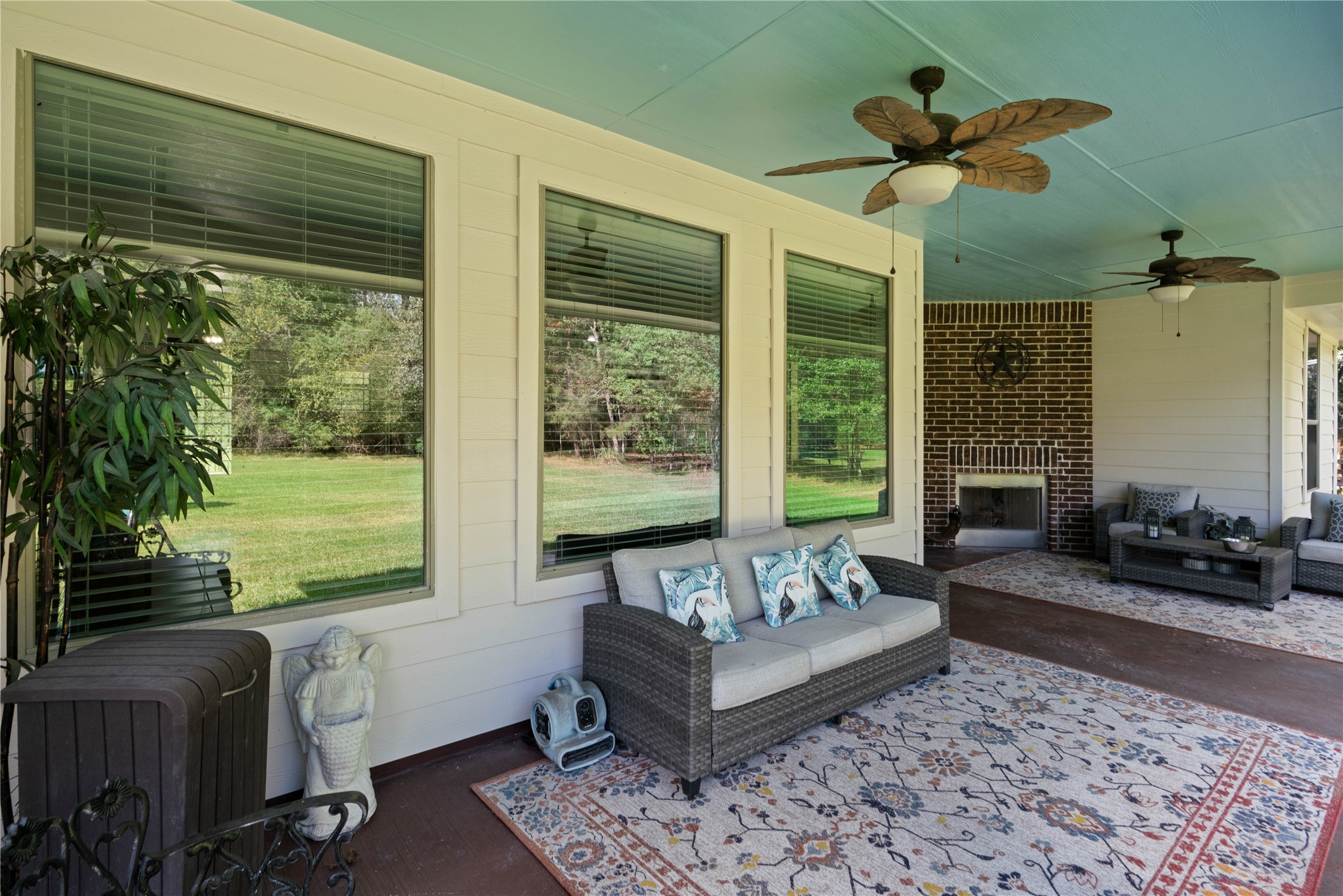 Your new favorite room might just be outside! This generous covered patio is made for morning coffee, afternoon lounging, and evenings with friends.