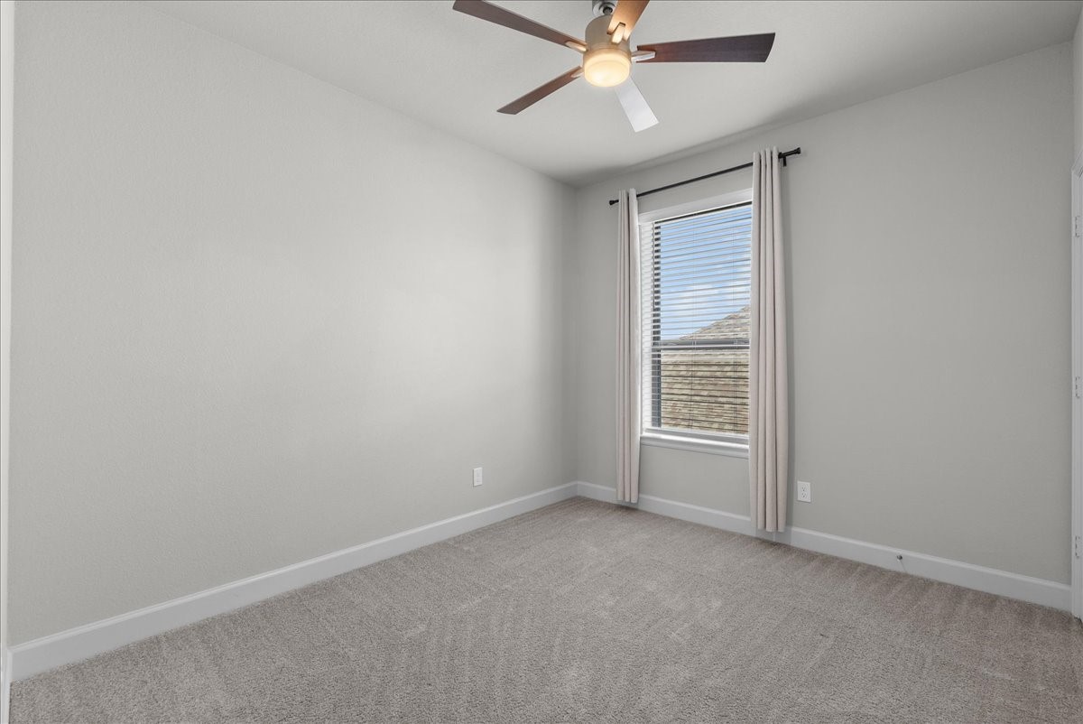 A nice secondary bedroom upstairs.