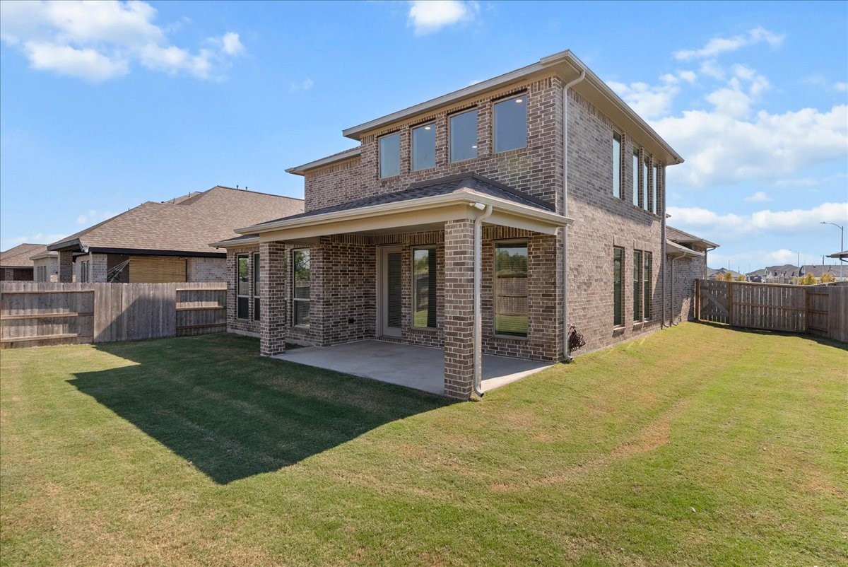 Large backyard!
