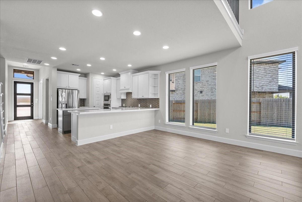 Another view of the dining space.