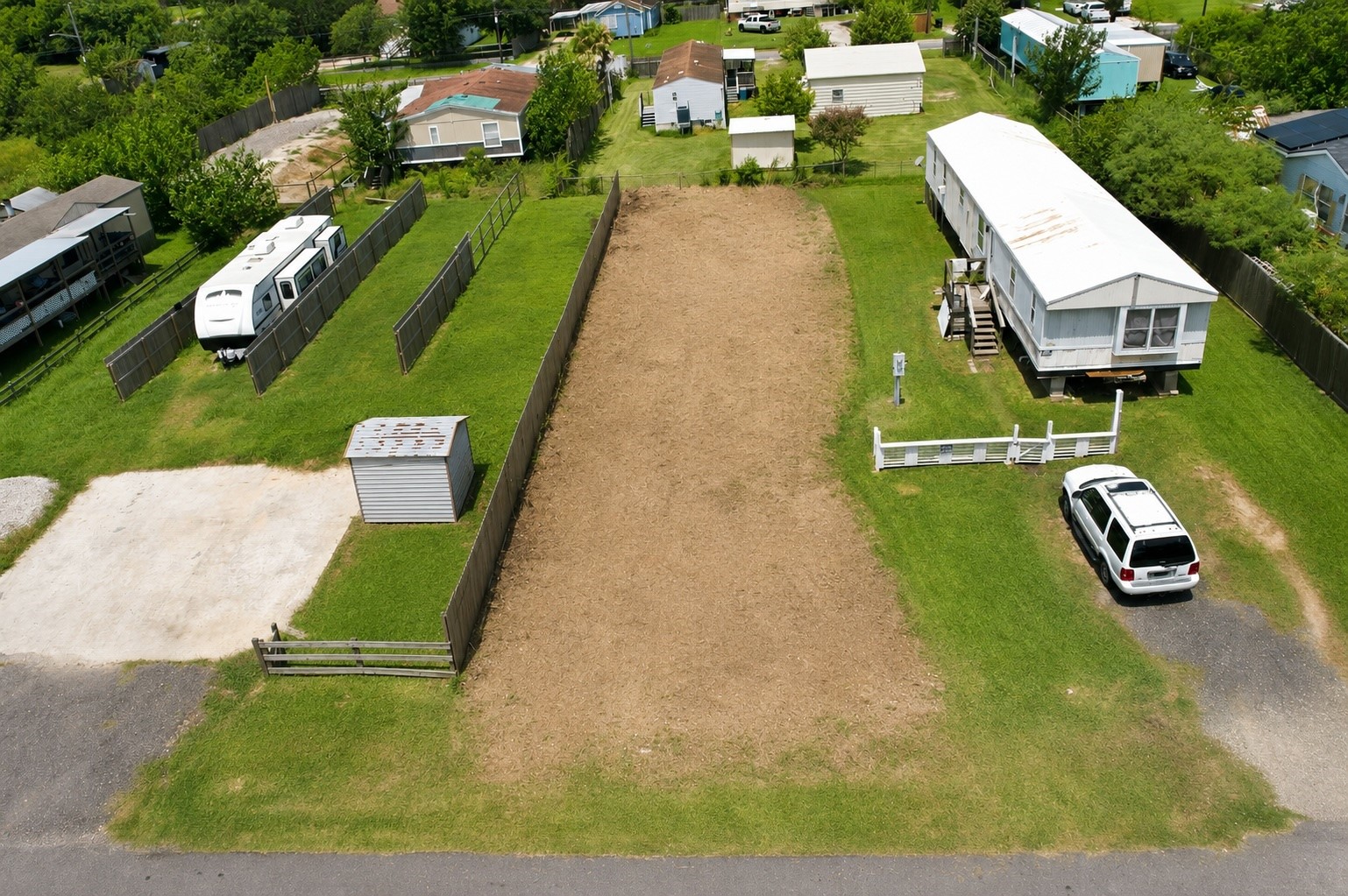 Rendering of aerial rear view of lot. Rendering of aerial rear view of lot.