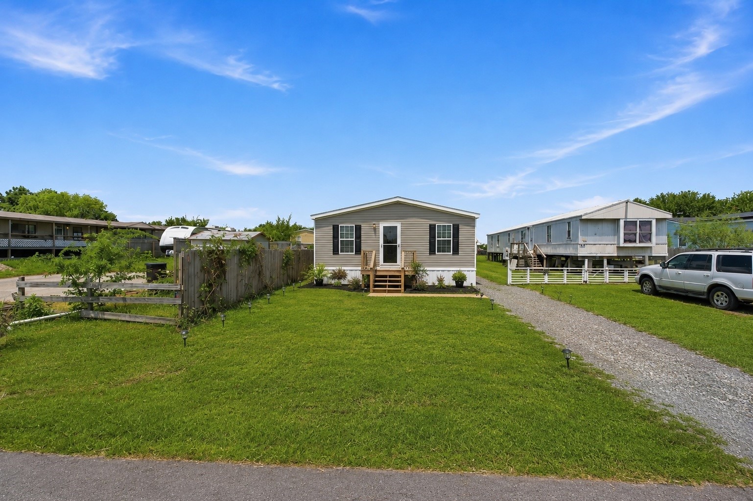Rendering of manufactured home use.