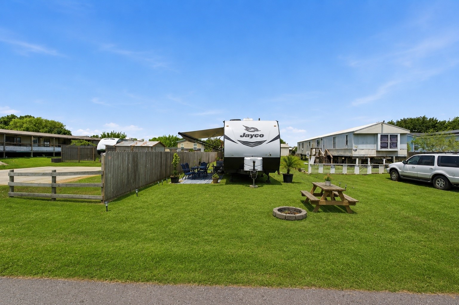 Rendering of RV use.