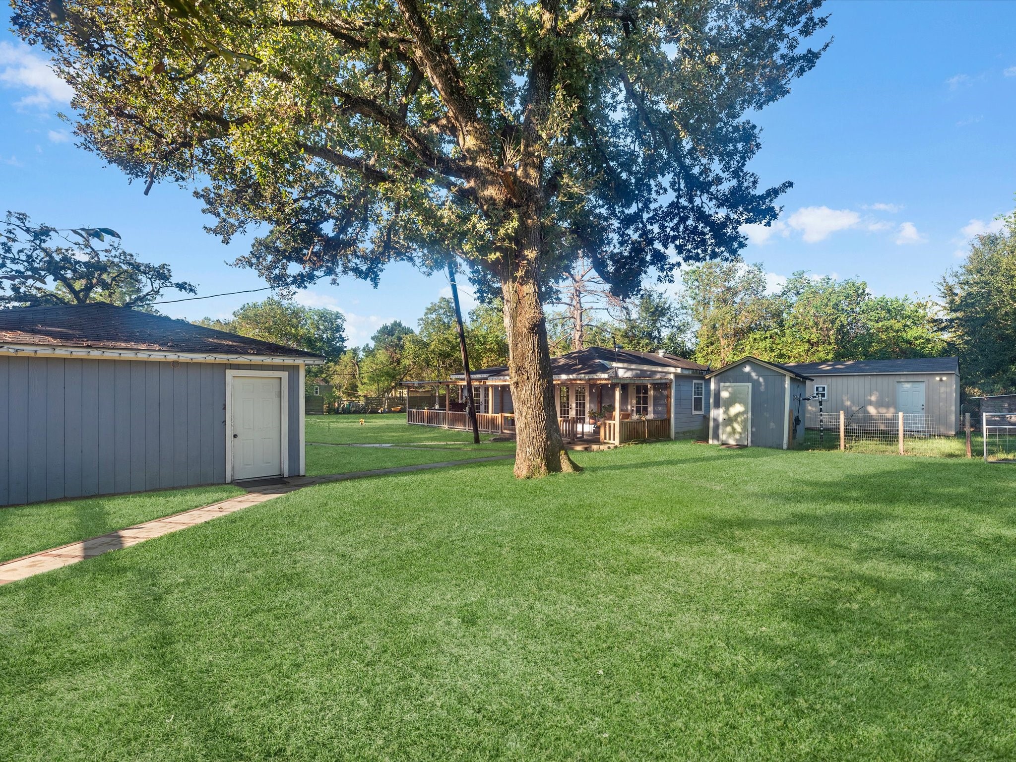 Private well and septic system located on the property,