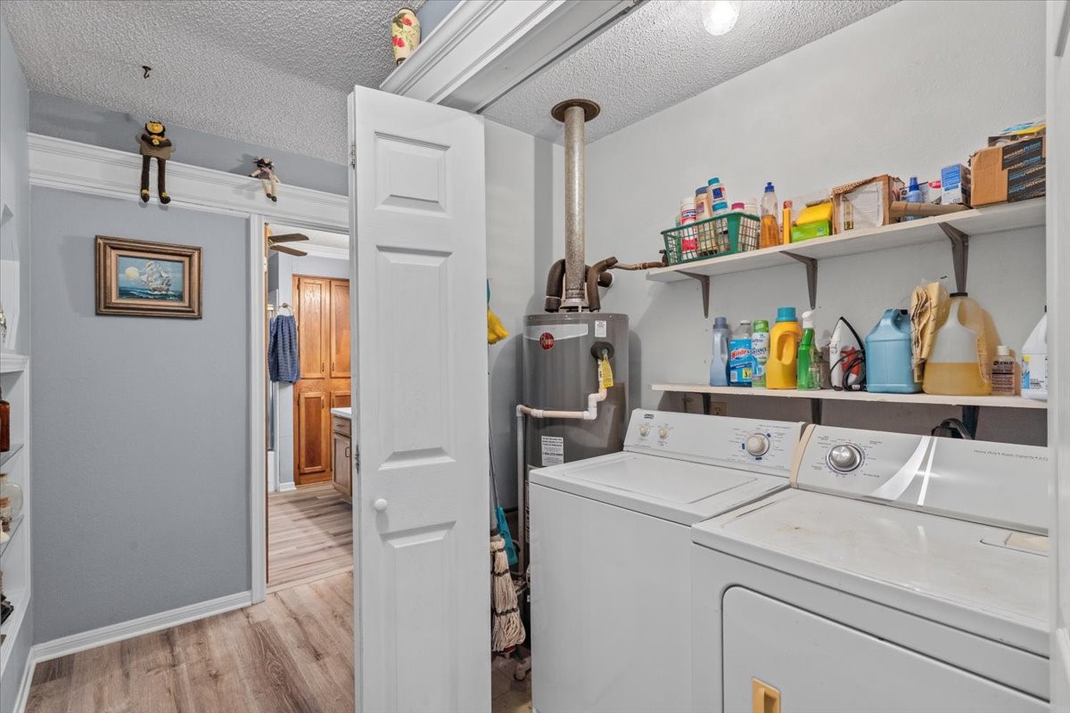 Interior utility area.