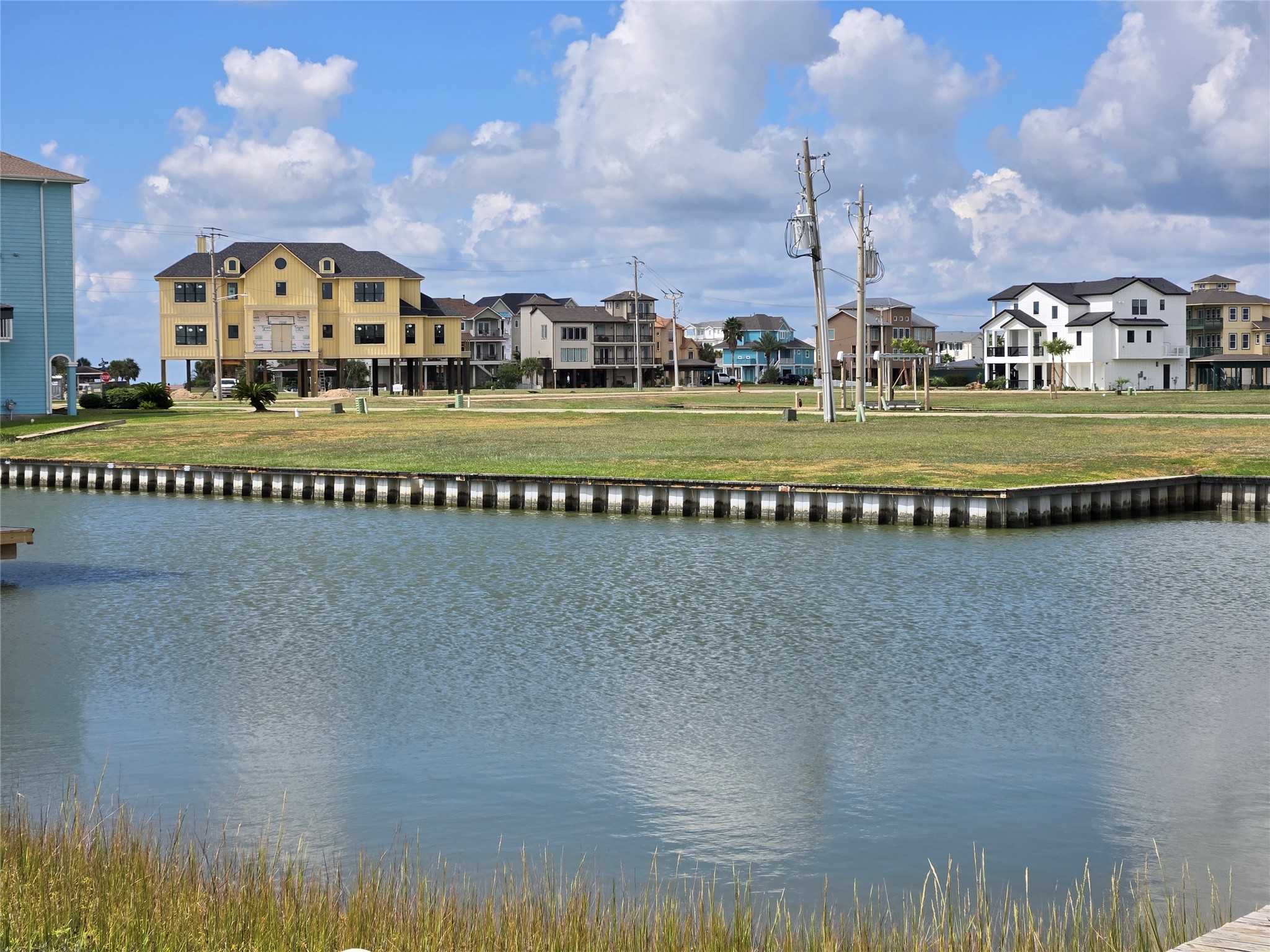 View from across the canal