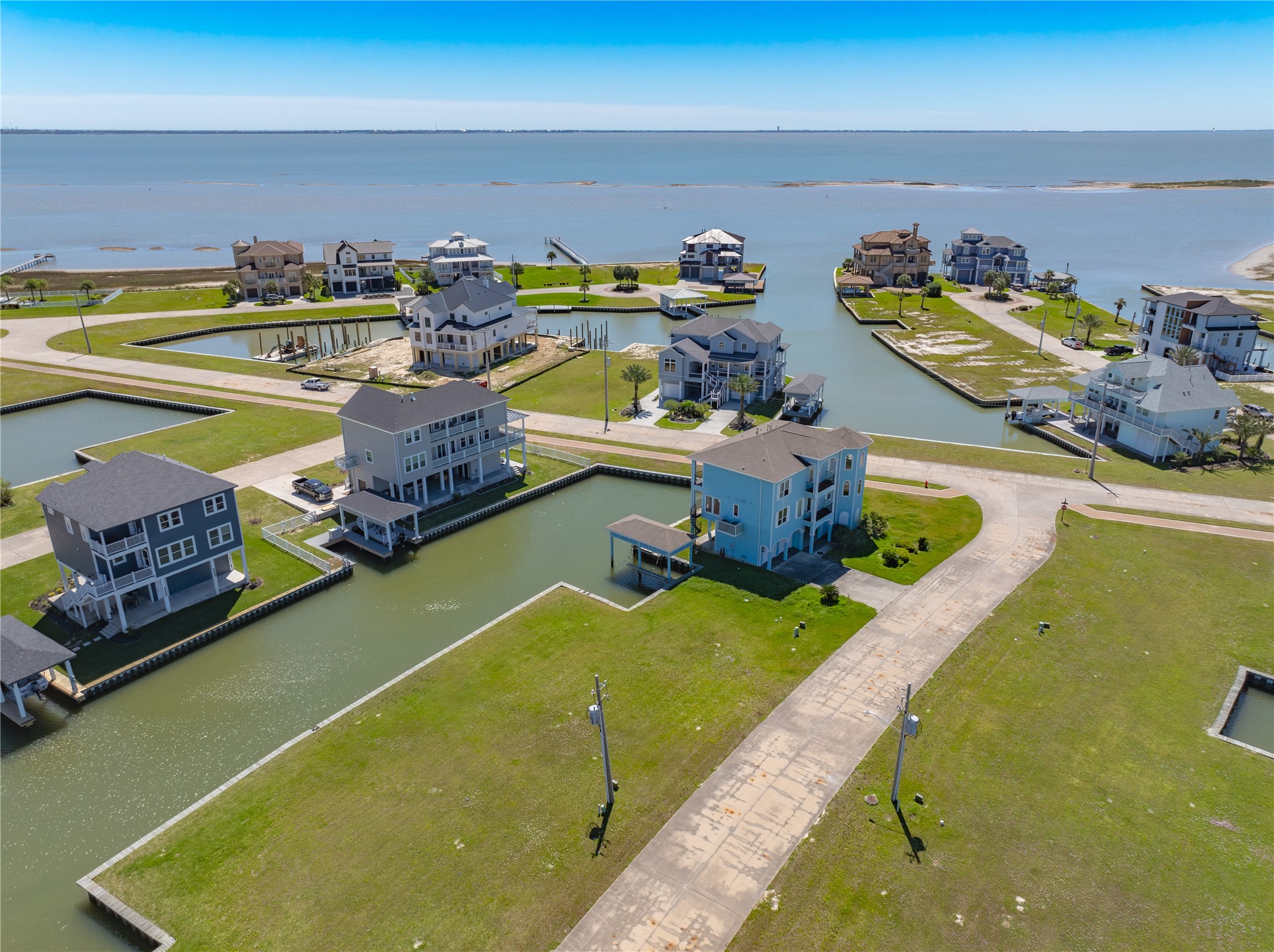 Vinyl bulkhead is owned and maintained by the Flamingo Isles MUD District