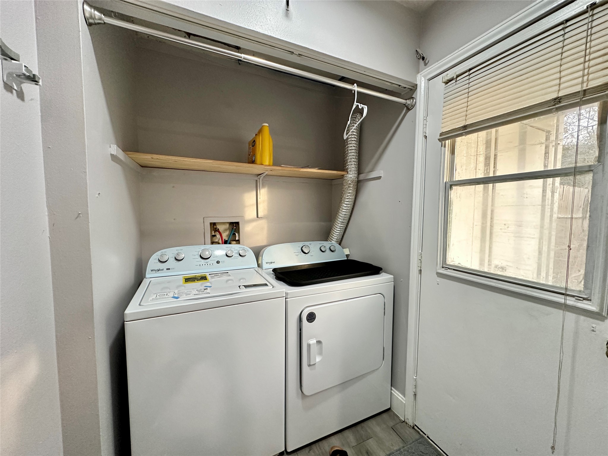 Utility room in the house.
