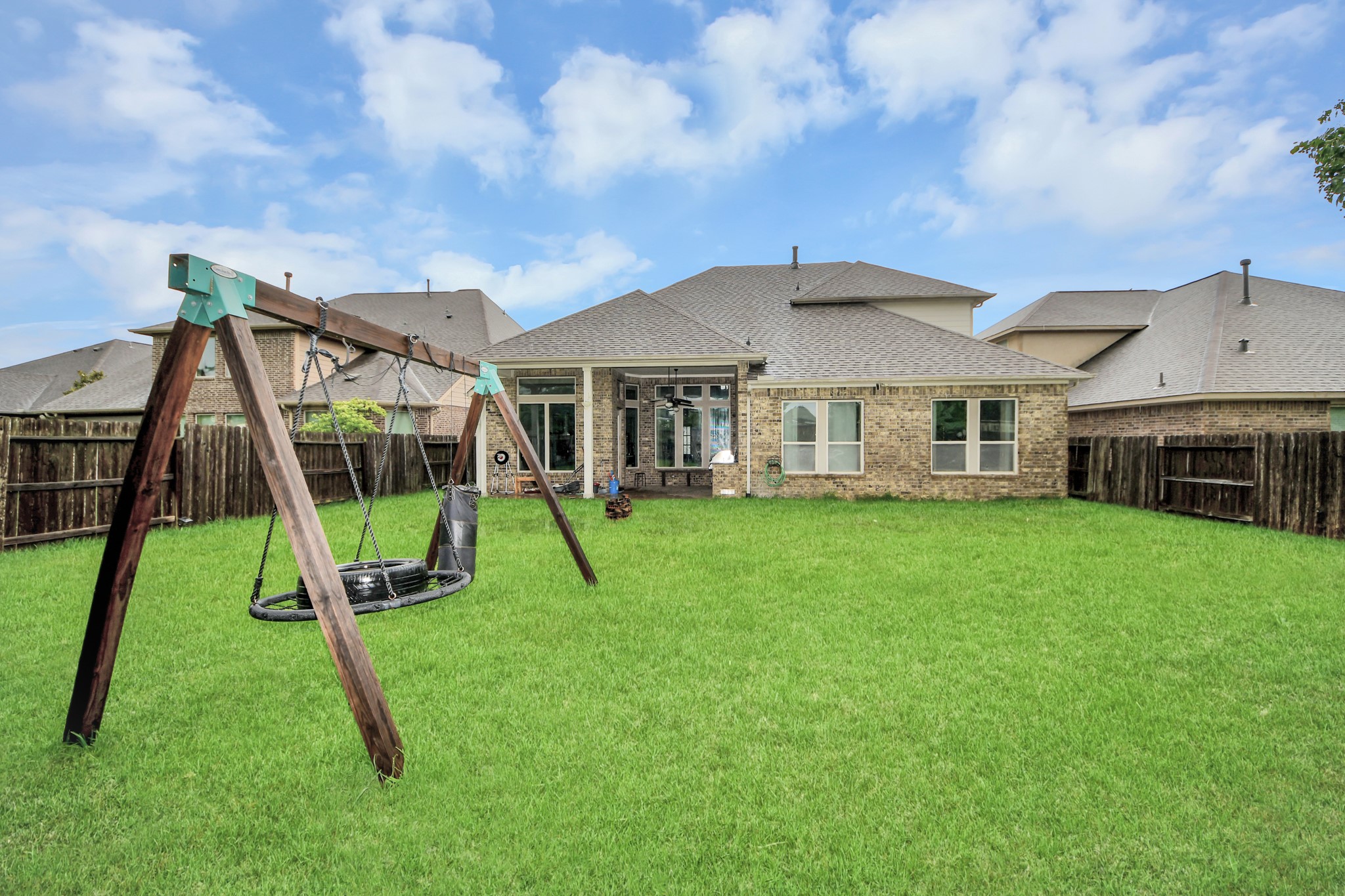 Backyard has no Back Neighbors and very spacious to fit a pool