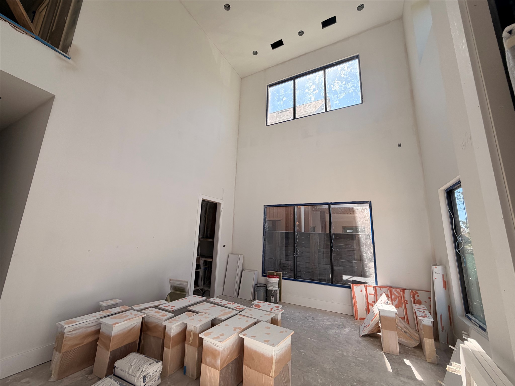 Two story Dining area or Livingroom- Study is off of this space