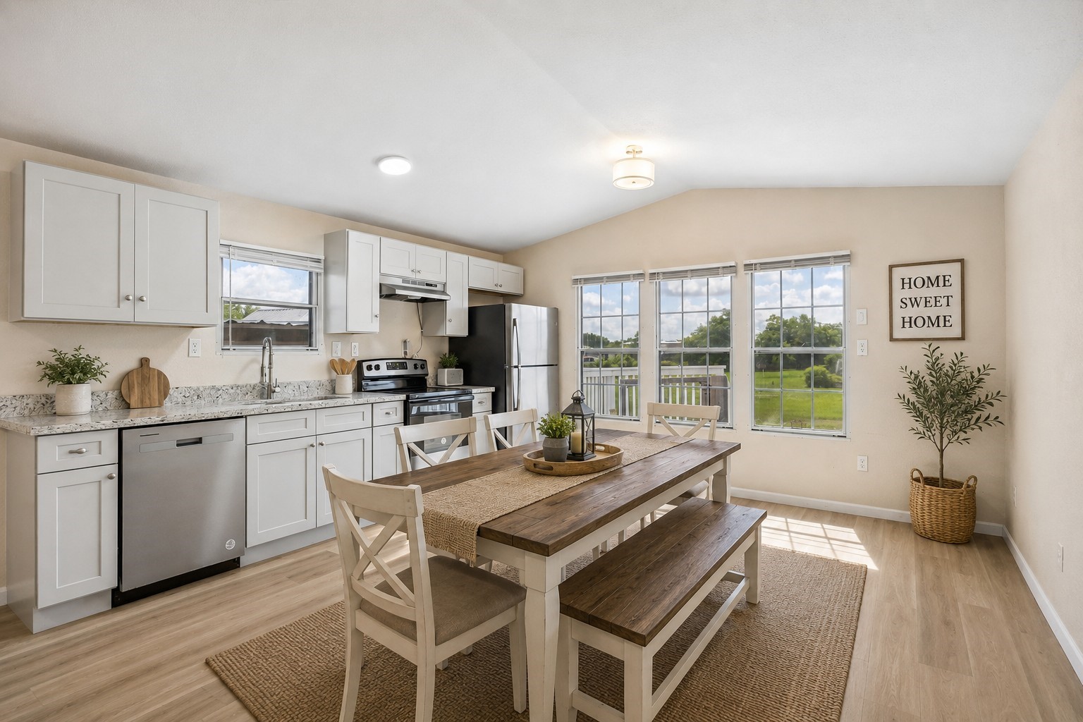 Artificially Staged - Kitchen
