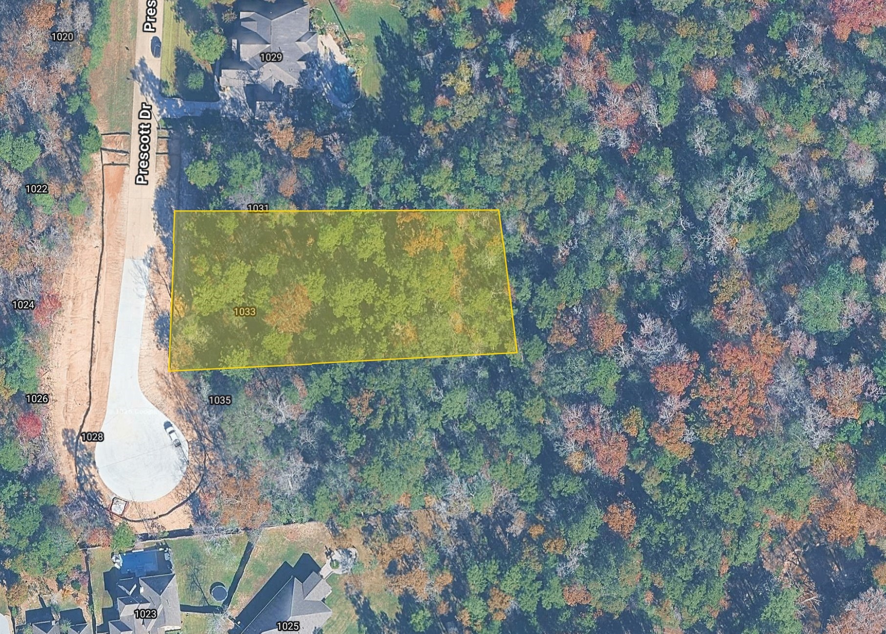 Approximate Aerial View