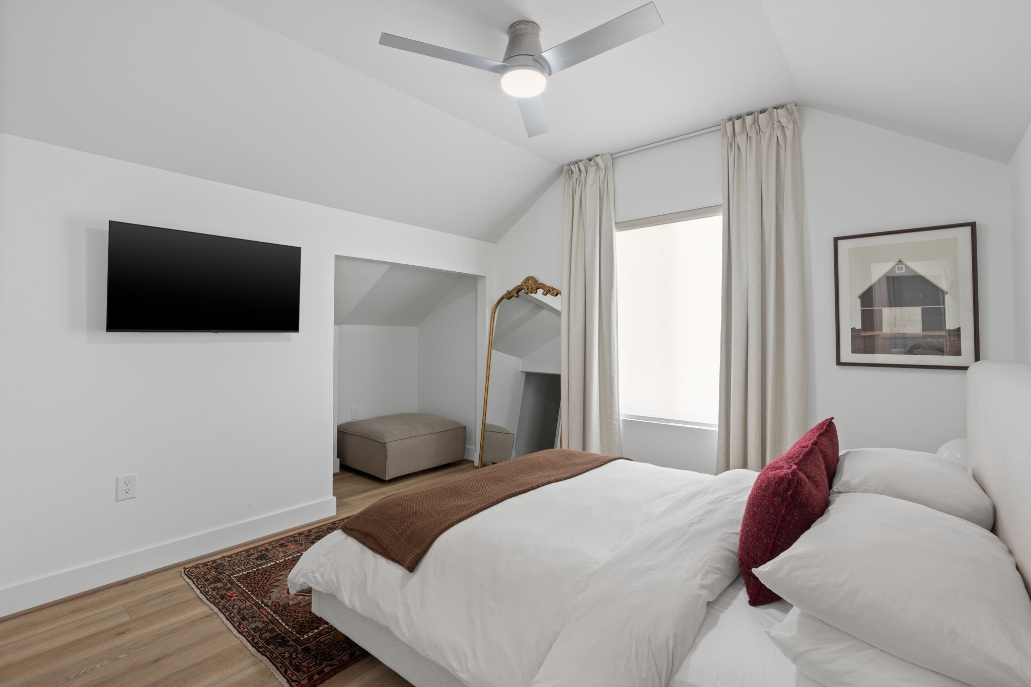 Bedroom #2, located upstairs