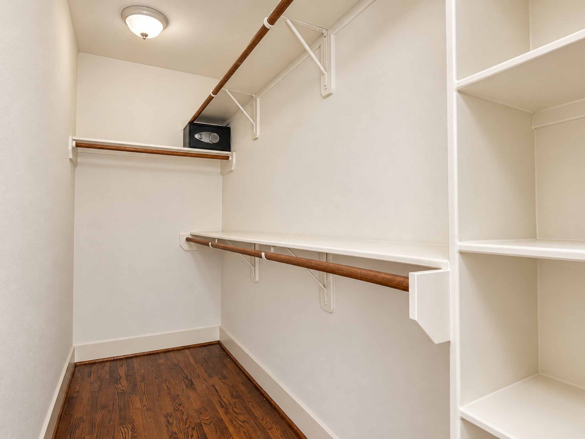 Master closet.
