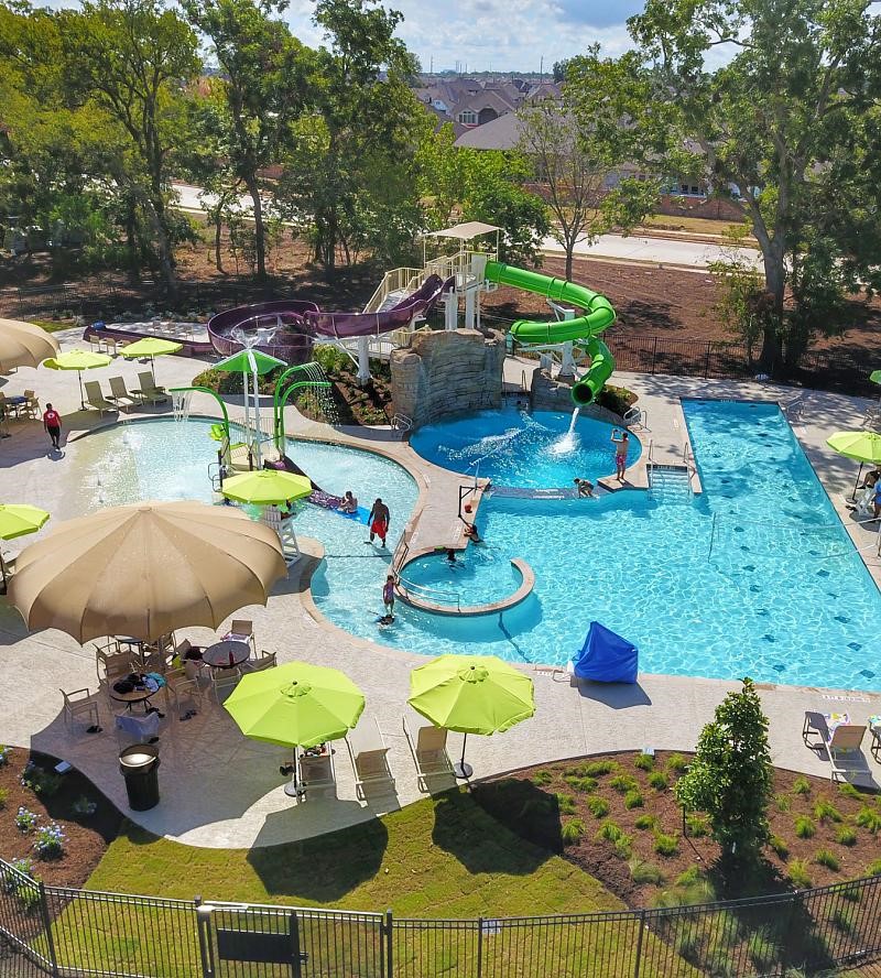 Here is the Veranda community pool.