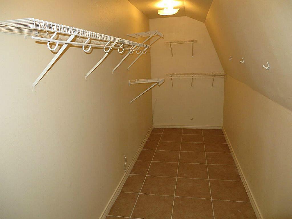Large closet at top of stairs