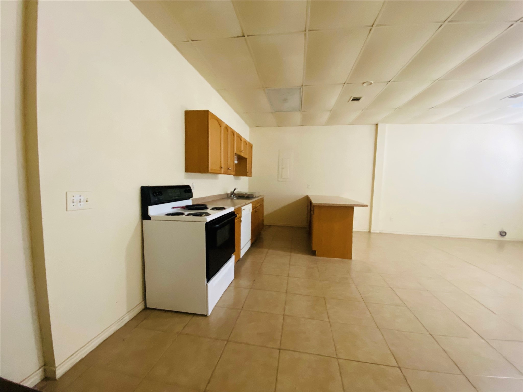 Kitchen & Dining from stairway