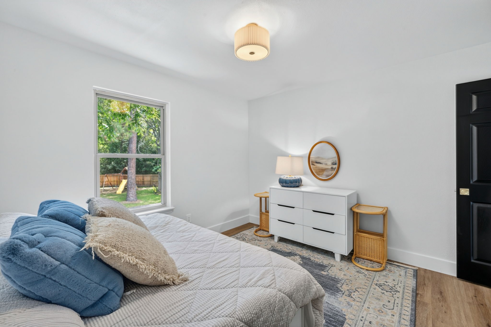 Secondary spaces filled with soft natural light and flexibility for everyday living