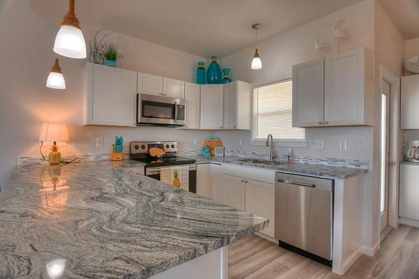 Spacious, open kitchen