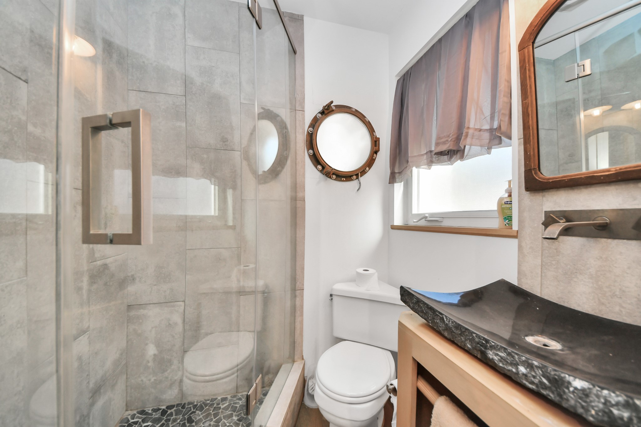 Full bath #2, located downstairs.