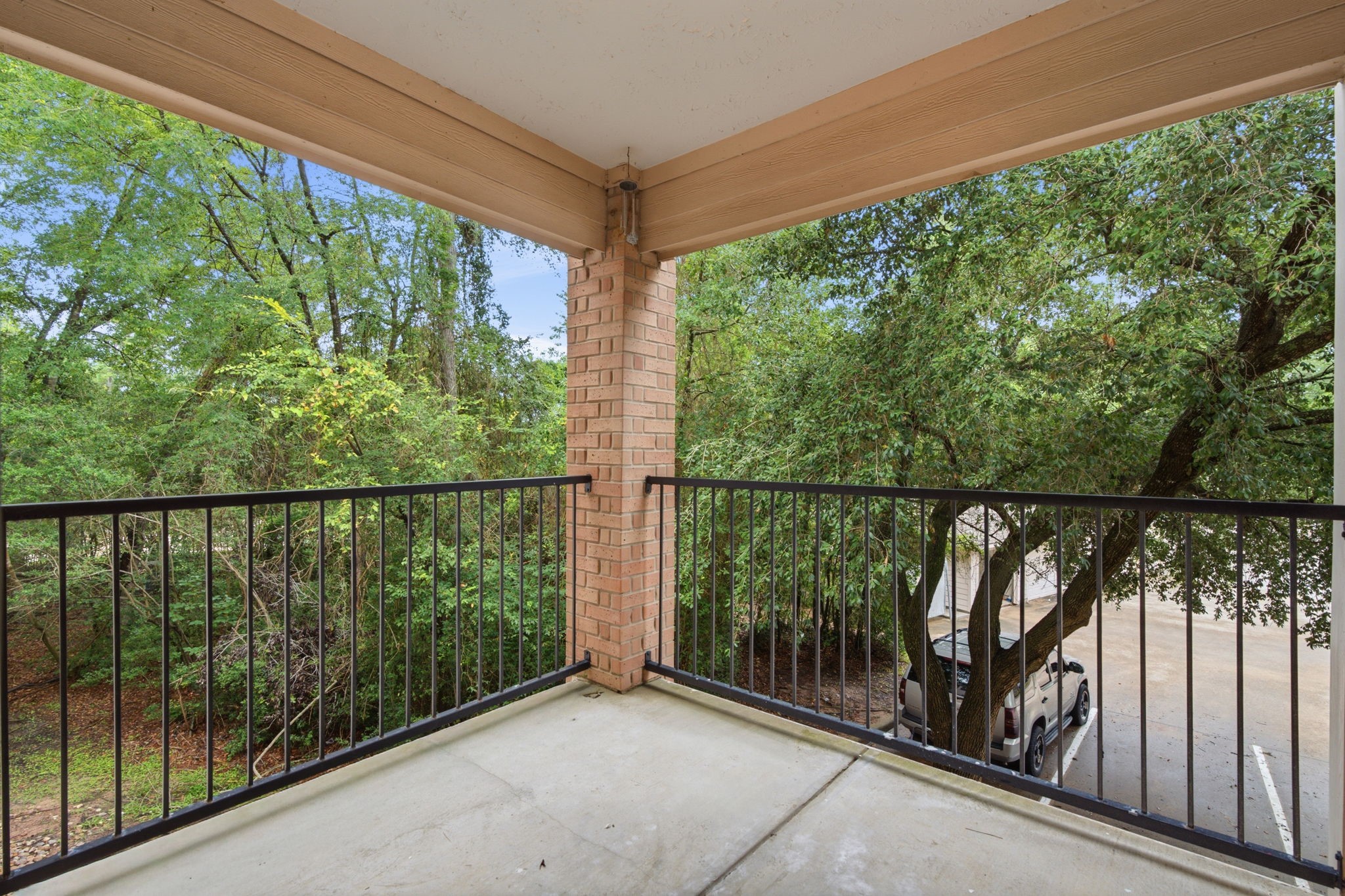 Private balcony