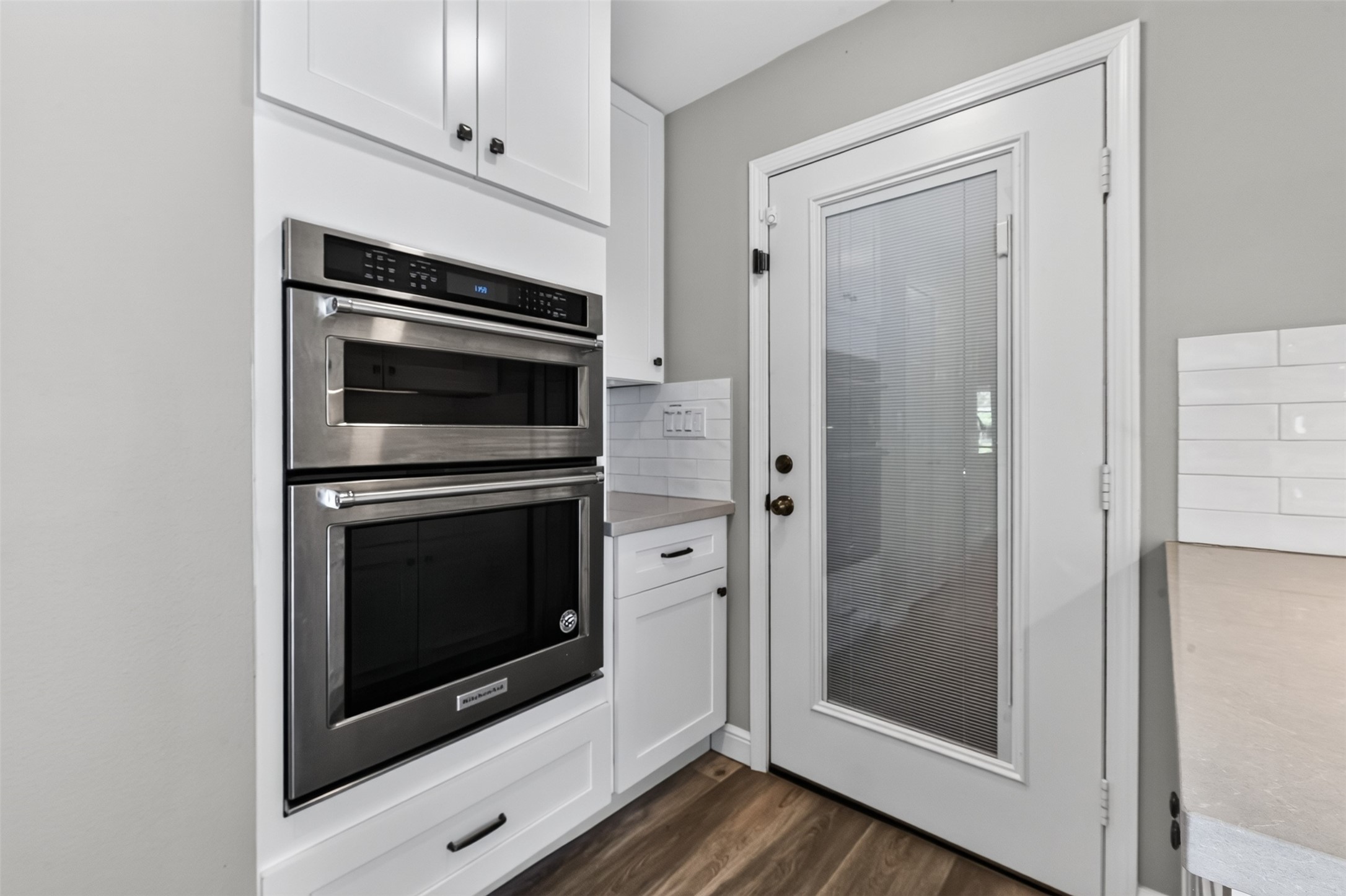 Plenty of counter space and cabinets!