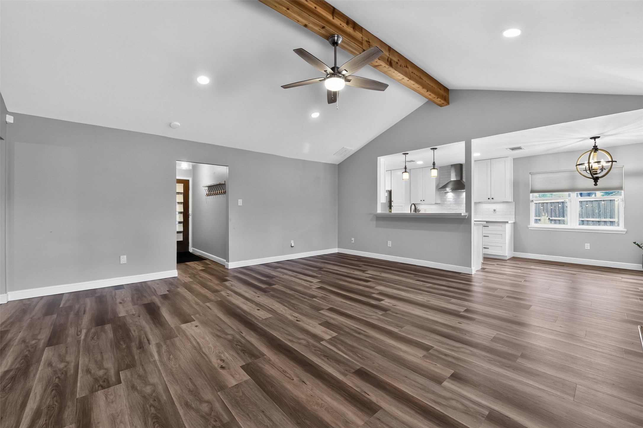 Living area is open to the kitchen and breakfast area, Living area is open to the kitchen and breakfast area,