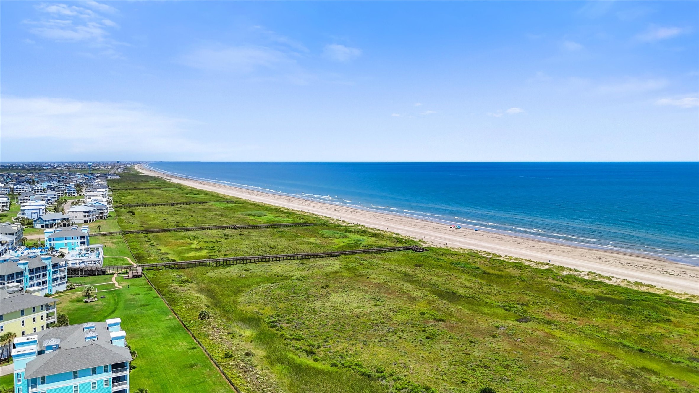 Miles of sandy beach are just
steps away, providing endless
opportunities for walks,
sunbathing, and coastal fun.