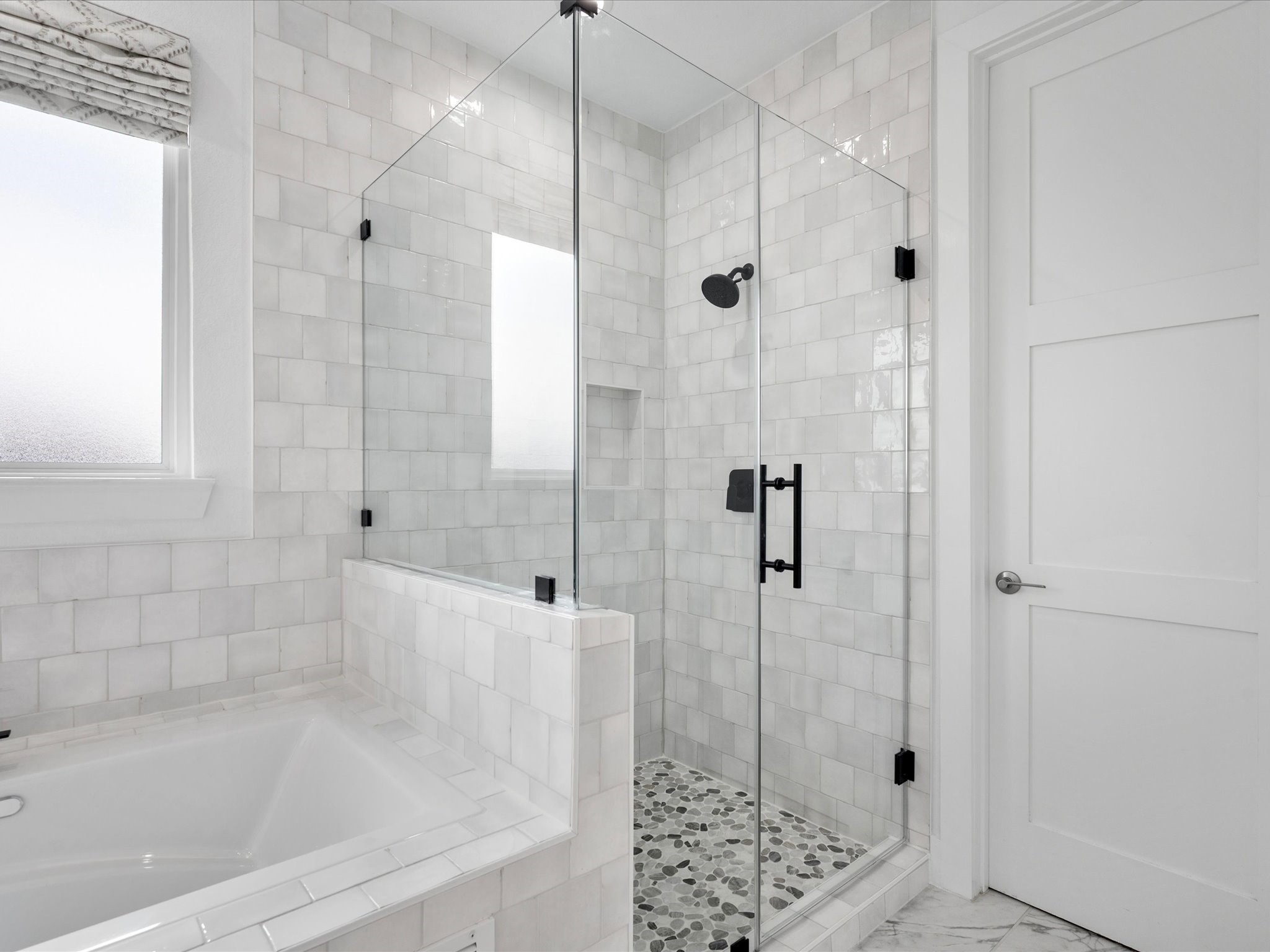 Remodeled shower