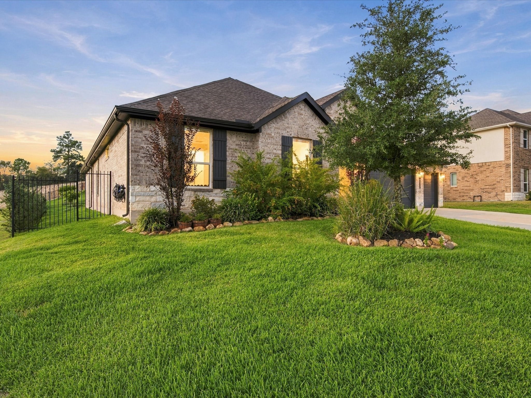 This home is "yard of the month" with all the additional landscaping