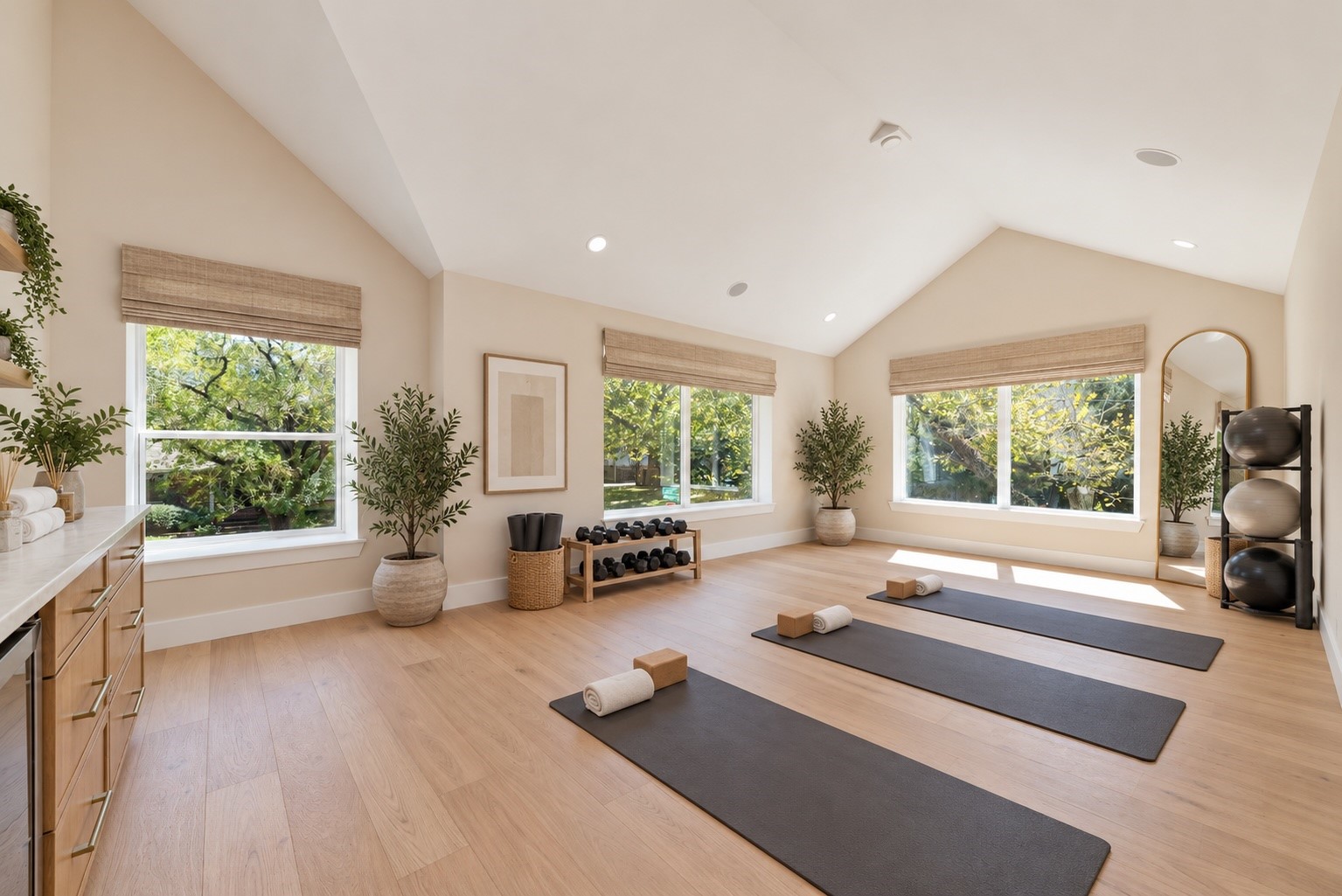 Virtually Staged game room