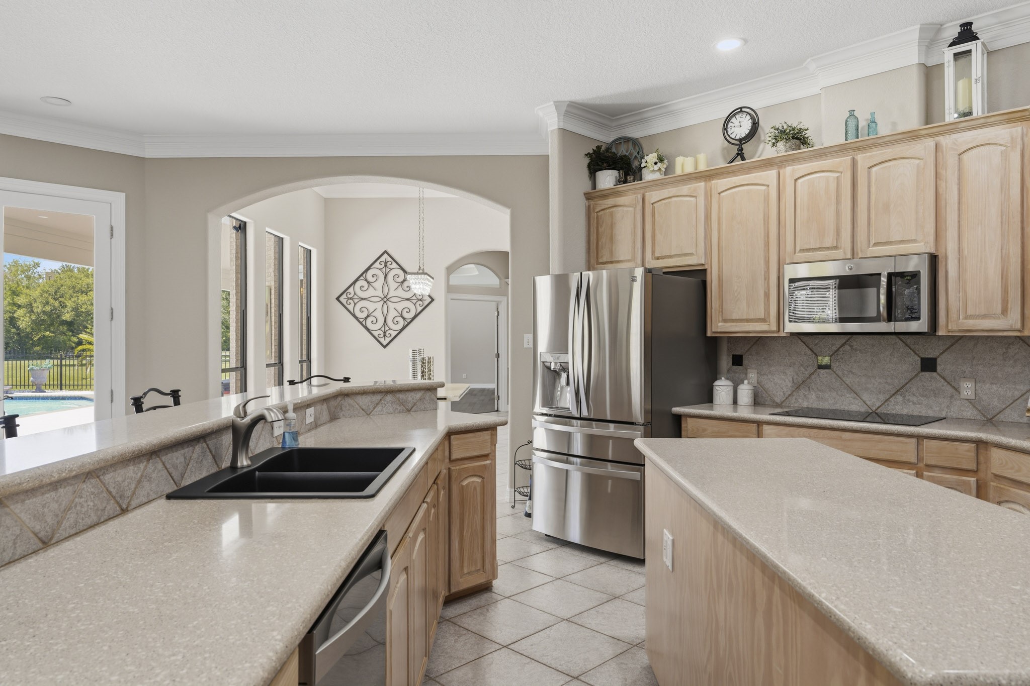 Open-concept kitchen designed for everyday living and entertaining