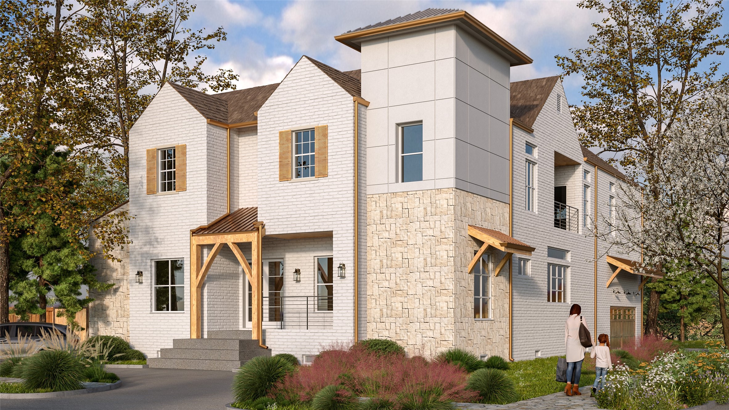 Front Exterior Rendering