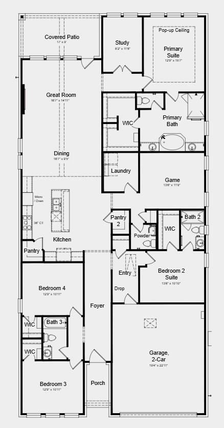 Additional Highlights include: Electric fireplace at great room.