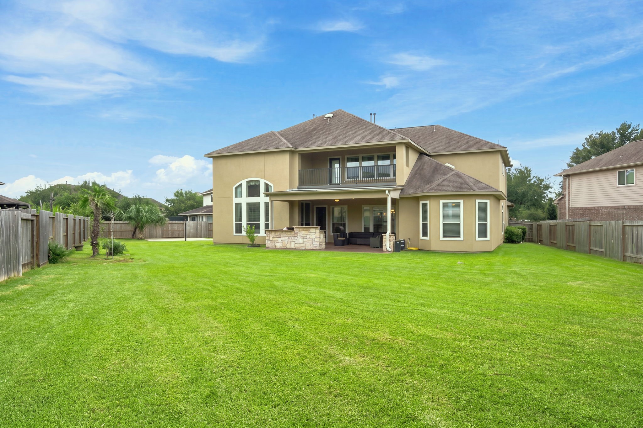 Oversized Backyard