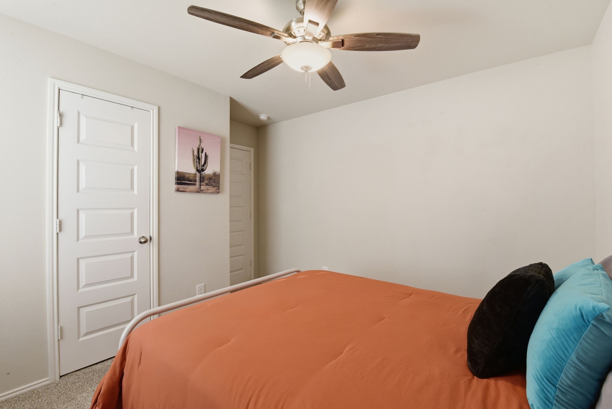 Comfortable layout with easy access to full bathroom.