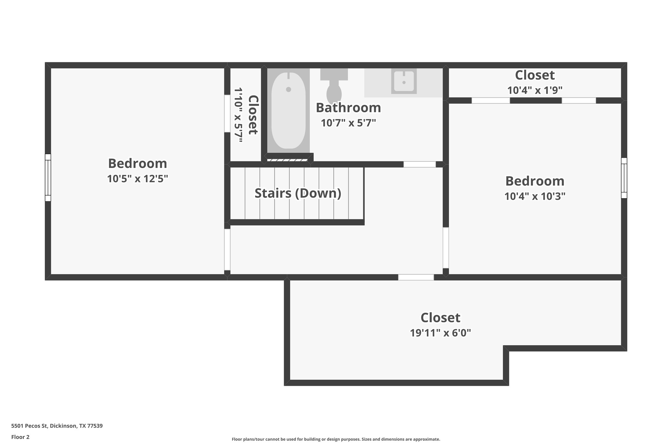 Second floor plan